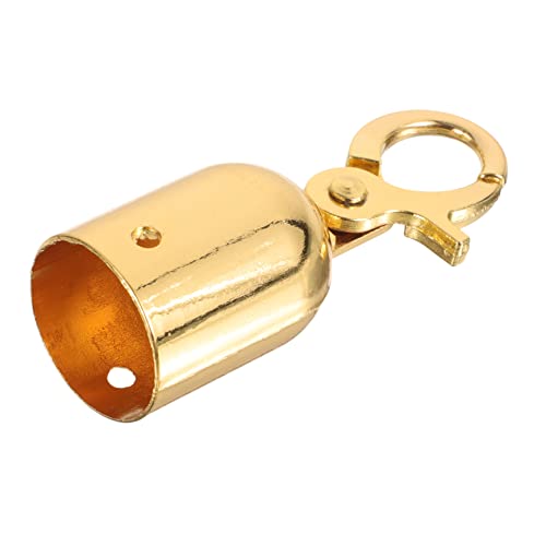 LAPYAPPE Capuchon De Corde Acier Inoxydable Avec Mousqueton Butée De Fin De Corde Pour Barrières De Sécurité Et Accès Public Résistant Et Accessoire De Railing Pour Événements Et
