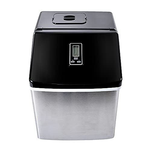 Ice Maker Home Kleine Auto-Eismaschine Große Kapazität 24-Stunden-Eismaschine Kommerzieller Milchteeladen