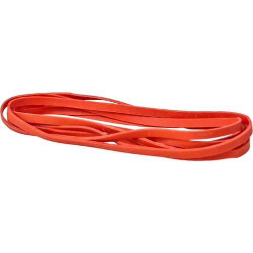 Alliance Red Packer Bands, Size #170 (7\" x 1/4\"), Approx. 90 Bands, 1 lb. Box, Red (97705) - Thumbnail 2