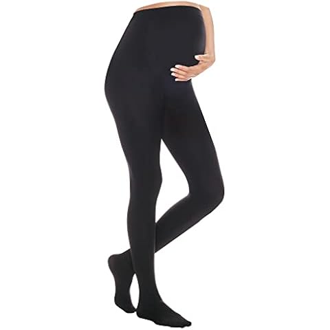 Nur Die Damen Schwangerschaftsstrumpfhose Mama-strumpfhose Umstandsstrumpfhose, Schwarz, 48 EU Cover