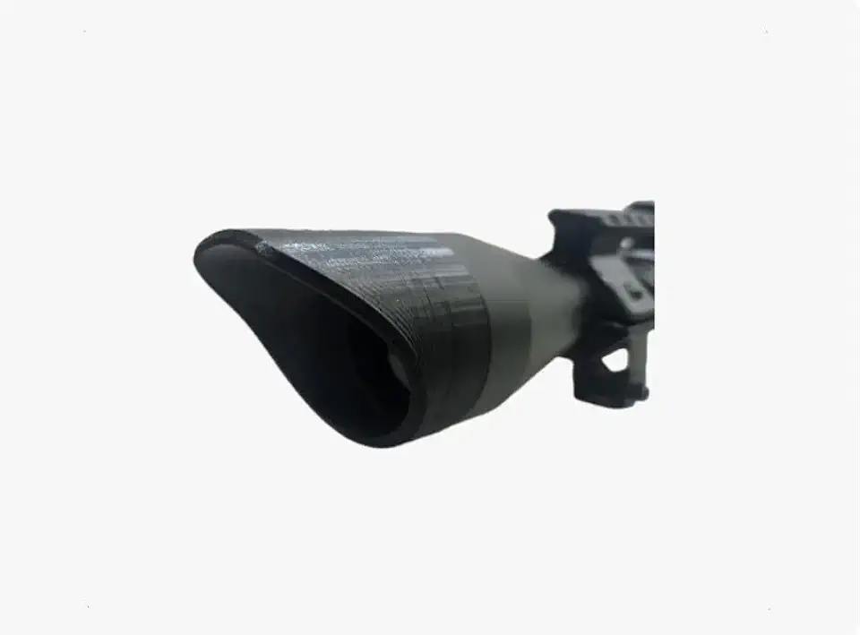 Capa Quebra Sol Para Sol Scope Luneta 4x32 Anti Reflexo