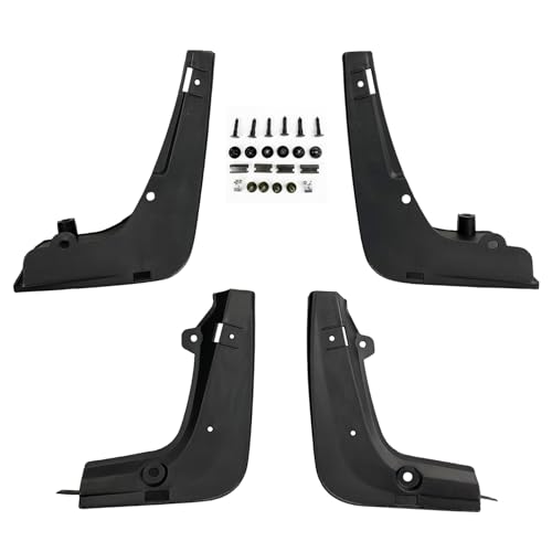 Garde-boue Tesla Model S 2012-2019 : bavettes souples de protection intégrale - 6