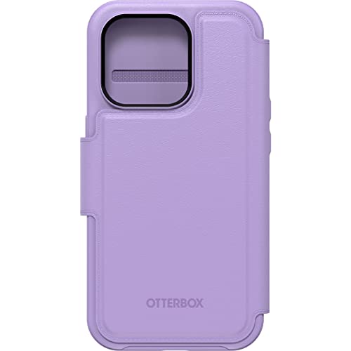 Image of OtterBox Detachable Folio Wallet (Case Sold Separately) for MagSafe - iPhone 15 Pro and iPhone 14 Pro - I Lilac You (Purple)