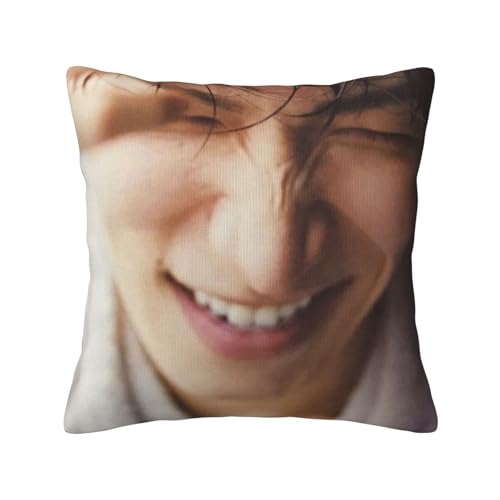 渡辺翔太 枕カバー 抱き枕カバー 両面 正方形 隠しジッパー だきまくらカバー 柔らかい クッションカバー 部屋の装飾 四季適応 洗える 45cm×45cm