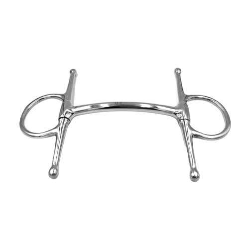 Equine Smile ES0100 Gebiss ErgoBit Bit Knebeltrense Schenkeltrense Stangengebiss Stange Gebissstärke 16 mm (12.5 cm)