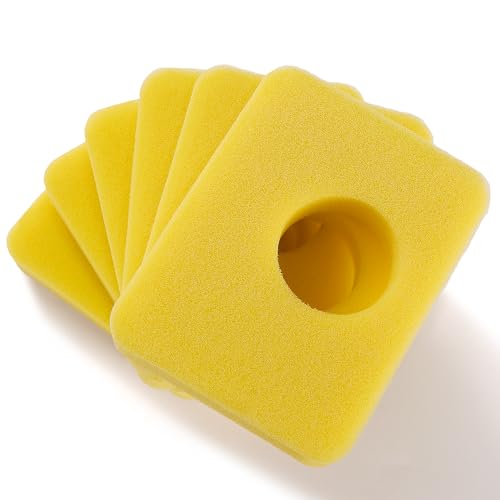 VooGenzek 6 Pièces Filtres à Air pour Tondeuses 799579, 799579 Filtre à Air, Filtre à Air en Mousse 799579, Compatible avec Briggs & Stratton 590581 08P502 08P602...