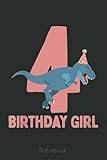 Photo Gallery kids girls 4th birthday notebook, girls 4 year old: cute trendy dinosaur wide ruled paper notebook journal | pretty wide blank lined workbook for ... for home school college for writing notes Photo Gallery kids girls 4th birthday notebook, girls 4 year old: cute trendy dinosaur wide ruled paper notebook journal | pretty wide blank lined workbook for ... for home school college for writing notes