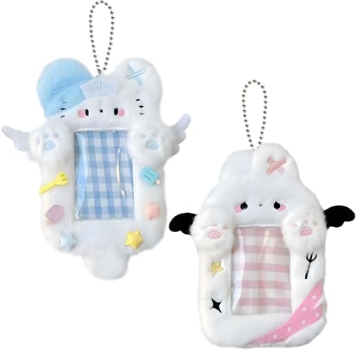 �q�L�ƃE�T�M�̂ʂ�����݃o�b�W�z���_�[ 2�� �H�t�� | �t�H�g�J�[�h�f�B�X�v���C�P�[�X | �o�X�A�g���ؖ����A�w���J�[�h�p�̕ی�X���[�u | �J�[�g�D�[���A�j�}���f�U�C�� �N���A�E�B���h�E�t��