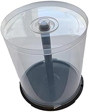 Empty Cake Box Disk/Media Spindle for CDs/DVDs/Blu-Ray Storage (100 Disc Capacity) (4)
