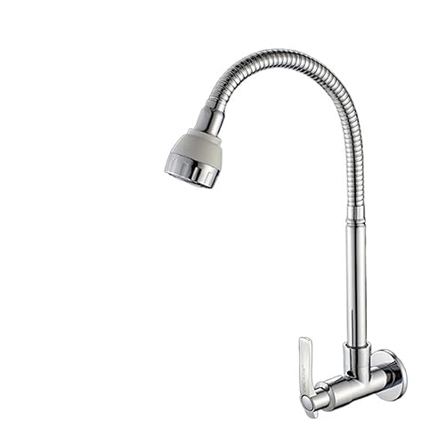 Grifo de cocina flexible que elimina salpicaduras gracias a su caño orientable 2