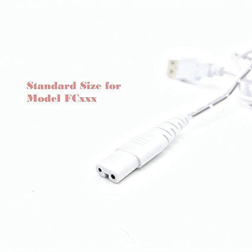 Usb Charging Cable Only Fit For Water Flosser Model Fc159 Fc1591 Fc156 Fc256 Fc259, With Charge Port Caps To Protect Oral Irrigator, Charge Port Cover And Usb Charging Cord Replacement Parts #TOP2