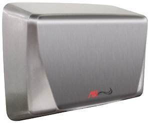American Specialties 0199-1-93 TURBO-ADA Surface Mounted High Speed Hand Dryer (115-120V) Satin Stainless Steel