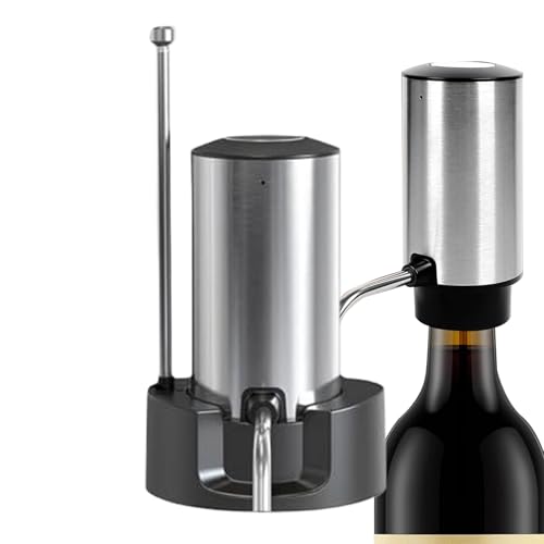 Dopsyesn Aireador y Servidor de Vino - Kit De Herramientas Automático Rápido,Máquina Eléctrica Dispensadora de Vino y Aerador,para Casa Bar Oficina Restaurante Exteriores Acampada Fiesta Regalos