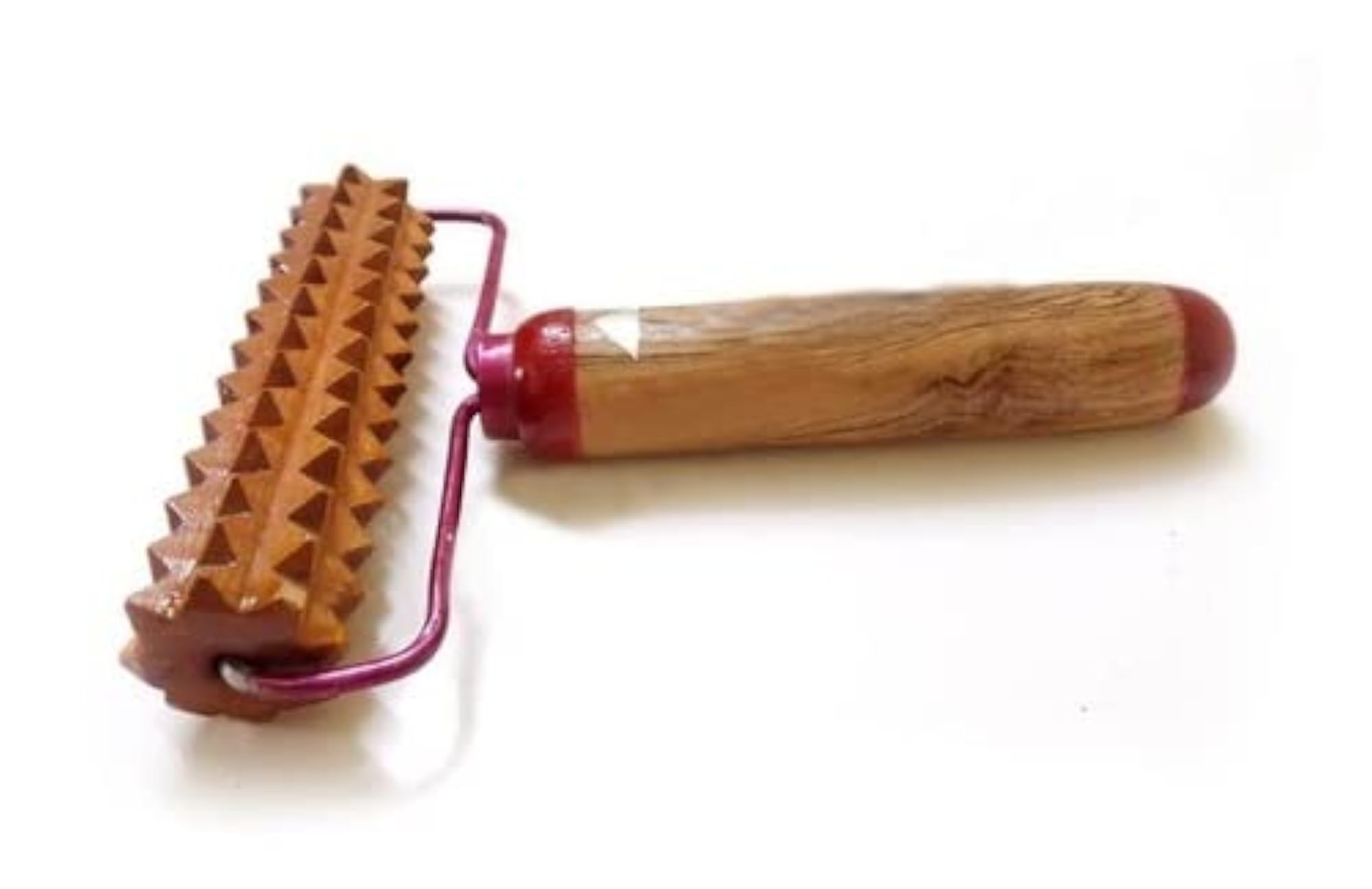 ANCS Acupressure Roll Handle-I Wooden Sciatica Pain Relief Roller