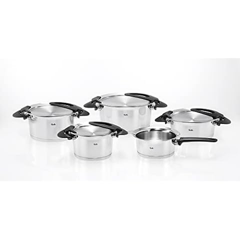 Juego de Ollas Fissler Intensa de Acero Inoxidable de 5 Piezas Cover