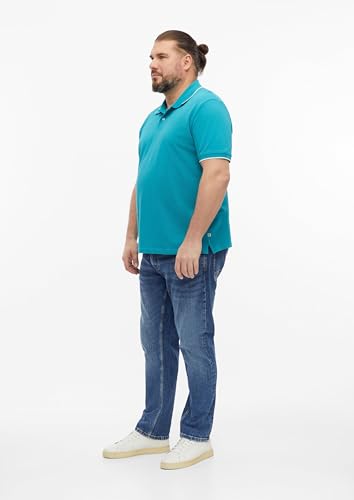 Polo s.Oliver 2181092 pour homme avec détails contrastés - 5