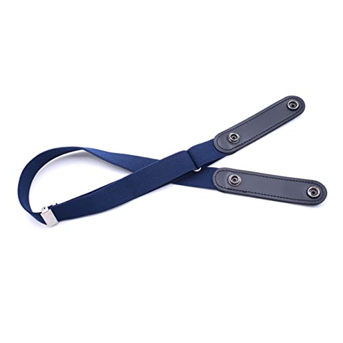 2pcs Unisex Elastic Waist Belts Stretch No Buckle Gym Belt for Men Women Casual3