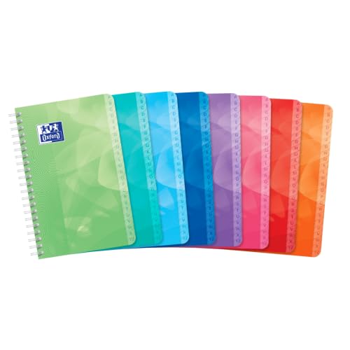 Lot de 10 Répertoire Lagoon rel. intégrale 11x17, 100p./50 feuilles 90g/m², quadrillé 5x5, coloris assortis (6)