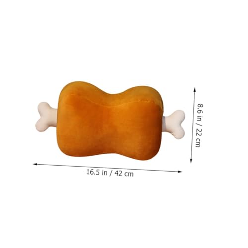Supvox Einzigartiges Knochen-Design Kissen Plüsch Wurfkissen Für Zuhause Als Deko-Accessoire Oder Kuschelkissen Für Nickerchen Und Geschenke