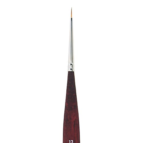 Image of Princeton Velvetouch Mini Round Brush, Synthetic, Short Handle, Size 12 /0 inch, 1 Count