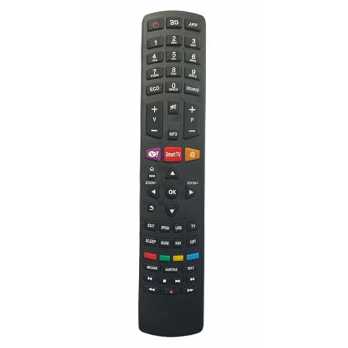 Image of Upix Compatible Intex Smart TV LCD /LED Remote No. 212 | No Voice | Exact Match Required