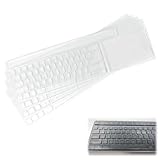 Matériaux de qualité : Fabriquées en silicone de qualité technique supérieure, nos housses de clavier sont à la fois douces et flexibles. Elles sont également respectueuses de l’environnement, durables et antidérapantes, offrant ainsi une protection optimale tout en garantissant un confort exceptionnel lors de la frappe. Vous apprécierez leur sensation agréable sous vos doigts, rendant votre expérience de saisie encore plus agréable.