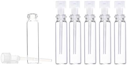 Glass Perfume Sample Bottle Vials, 100PCS, 1ml, 1/4 Dram image 5