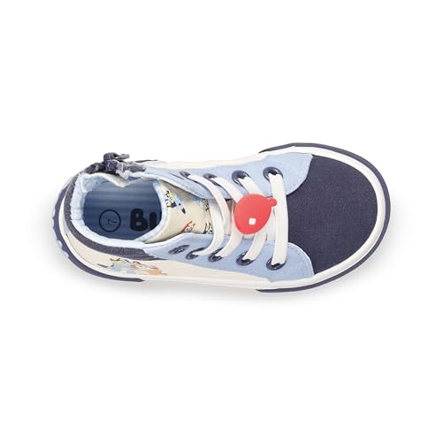 Ground Up Toddler's Bluey High-Top (Toddler/Little Kid) Blue Size 7 Toddler M2