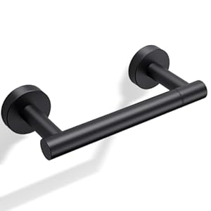 Day Moon Matte Black Toilet Paper Holder Black Toilet Paper Holder Wall Mount Modern Toilet Paper Roll Holder Black Matte Toilet Paper Holder Black Bathroom Toilet Paper Holder