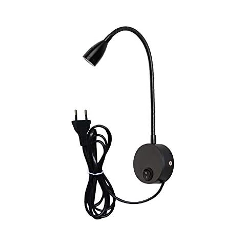 Youngine Lámpara de lectura LED de cabecera flexible Cover