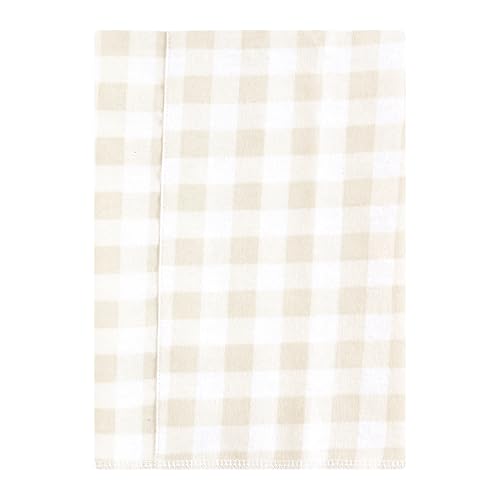 Image of Hudson Baby Unisex Baby Flannel Burp Cloth 7pk, Neutral Safari, One Size