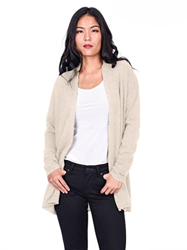 State Cashmere Lightweight Mid-Thigh Cashmere Cardigan 100% Pure Cashmere Sweater Cashmere Wraps for Women