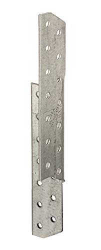 Post Anchor for Rafters Left-Hand Side Craftsman's Pack 32 x 32 x 210 mm Oberflaeche: sendzimirverzinkt, Steel