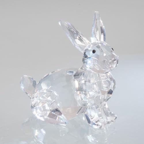 Figurines en cristal à collectionner et lapin décoratif pour la maison - 6