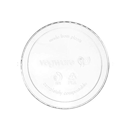 Plantvibes ® 100 x edle Einwegbecher 120ml | kompostierbar & umweltfreundlich | stabil & transparent | Bio Einweg-Geschirr | perfekt als Finger-Food Snack-Schalen, Dip-Schalen oder Dessert-Becher Cover