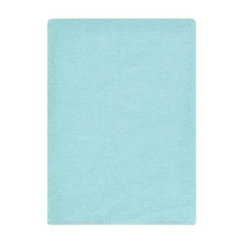 Image of Hudson Baby Unisex Baby Cotton Poly Flannel Burp Cloths Bundle, Happy Planets, One Size