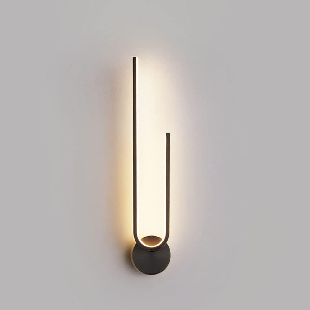 HXYSXHJUO Wall Lamp Minimalist Linear Strip Sconce, LED Living Room Decor Light Fixture, Modern Sconces Vanity Lamps, Pendant