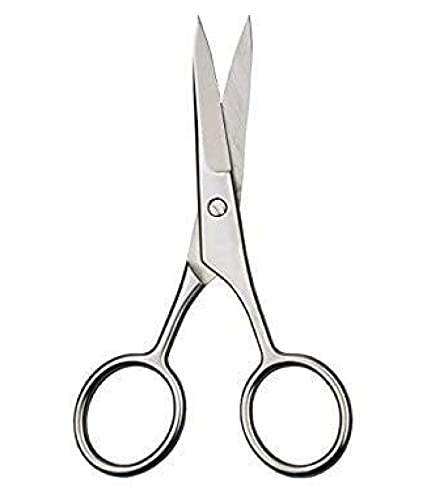 Beard and Eyebrow Cutting Moustache Trimming Scissor 4 inch-image-41