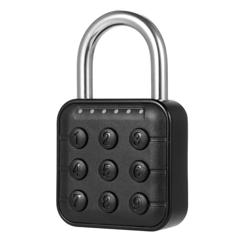 Uadme Combination Padlock Locker Padlocks, IP67 Waterproof, Multi-User Code Function, 6 Digit Password High Security