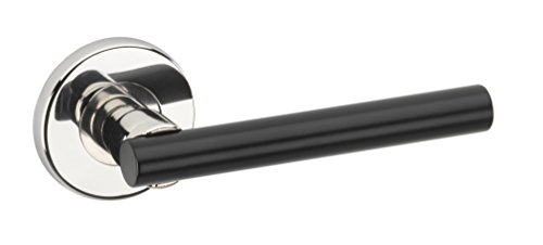 URFIC 5490-5095-04E RS Poitiers Rose Levier de porte Nickel poli/nickel satiné Cover