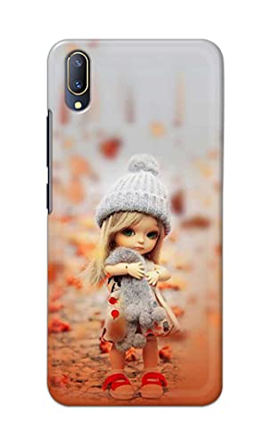 Image of PRINTFIDAA Doll Cute Girl Amazing Beauty Little Kid Child Playing Hard Back Cover for Vivo V11 Pro / X21s Back Cover -(P6) KAT1001