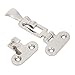 Joyzan Boat Anti Rattle Latch, Stainless Steel Marine Lockable Hold Down Clamp Heavy Duty Door Hatch Hardware Fasteners Locker Cabinet Yacht Locking Hasp Solid Construction Kayak Tackle Boxes 2pcs