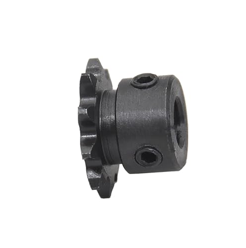 Bevel Gear Pinion Hardware Mechanical 04C Chain Gear 9/24Tooth 45# Steel 6.35mm Bore Industrial Sprocket Wheel Motor Chain Drive Sprocket(24 Teeth-20pcs)