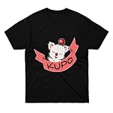 Mens Womens T-Shirt Moogle Cotton Final Tee Fantasy Unisex Shirt Graphic T Shirts Short Sleeve Top for Teen Girls Boys