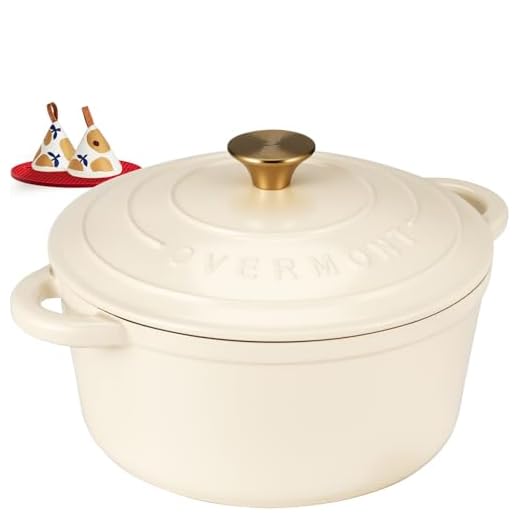 Versatile Enameled Cast Iron Dutch Oven