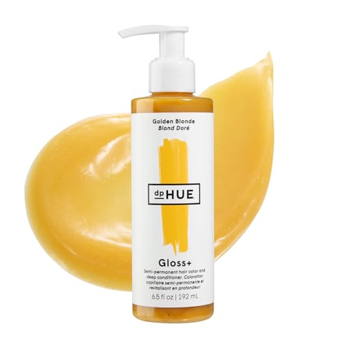 dpHUE Gloss+, Golden Blonde - Conditioning Semi-Permanent Hair Gloss -