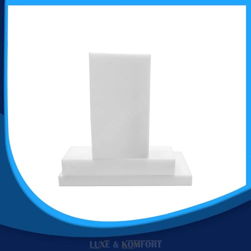 Luxe & Komfort® High Density Upholstery Firm Foam Sheet 80CM x 50CM/32 x 20 Inch, for Cushion,Seat Pads, Sofa,Dinning Indoor Floormat Caravan CamperVans Outdoor ChairPadding (32 x 20 x 1 Inch) - Image 5