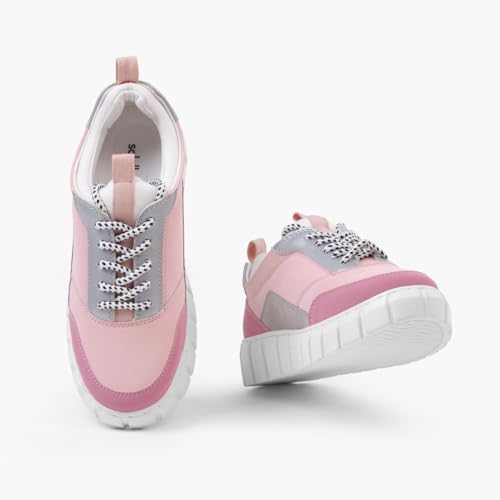 Image of SOLETHREADS Stellar Women's Sneakers|Soft Cushioned|Memory Foam Insole|Slip-Resistance|Dynamic Feet Support|Arch Support|Shock Absorption|Casual Shoes|Stylish|Anti-Skid|Party Shoes