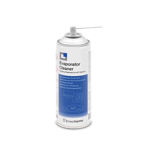 ErrecHome Evaporator Cleaner, Limpiador en bombona aerosol para climatizadores, 400 mL