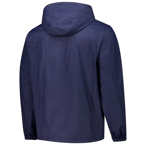 Image of Dunbrooke Men's NFL Tropic Waterproof Packable Full-Zip Hoodie Jacket